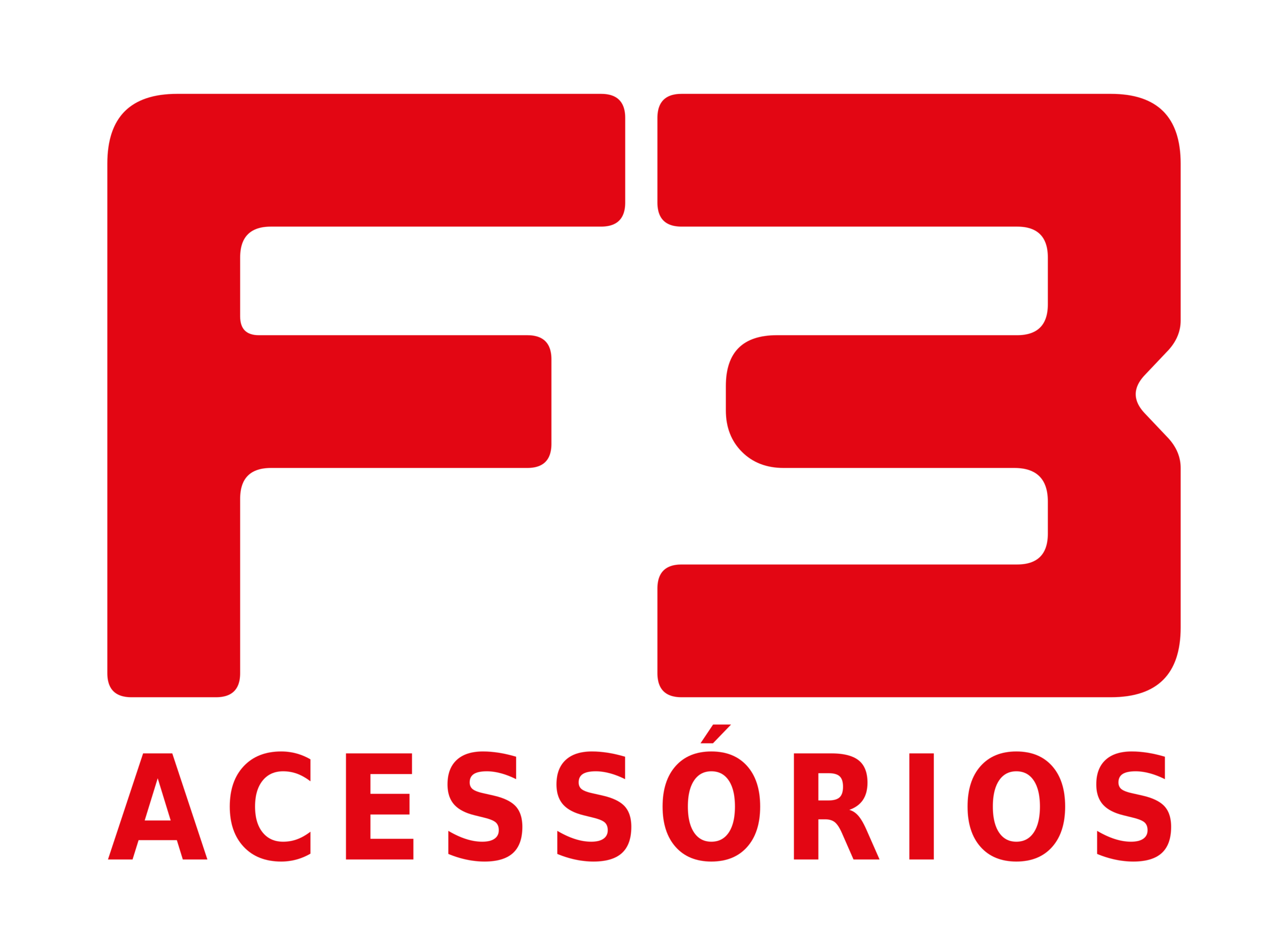 Logo F3 Acessórios